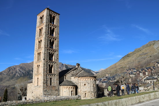 The church of Sant Climent de Taüll on the 20th anniversary of its declaration as a UNESCO World Heritage site, November 30, 2020 (by Marta Lluvich)